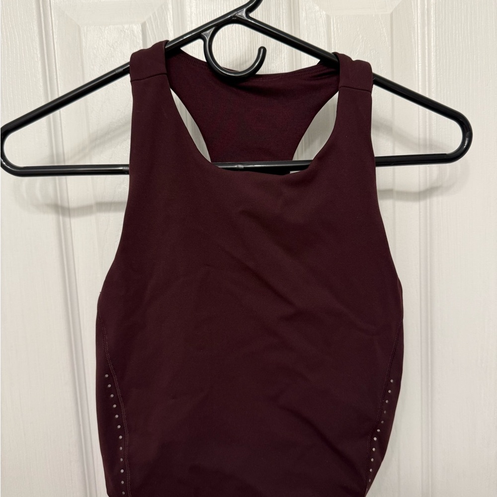 Lululemon Athletica Dark Red Tank Top